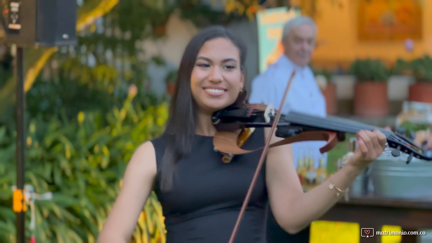 Show violinista eléctrico 