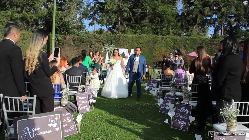 Boda Alicia y Juan David