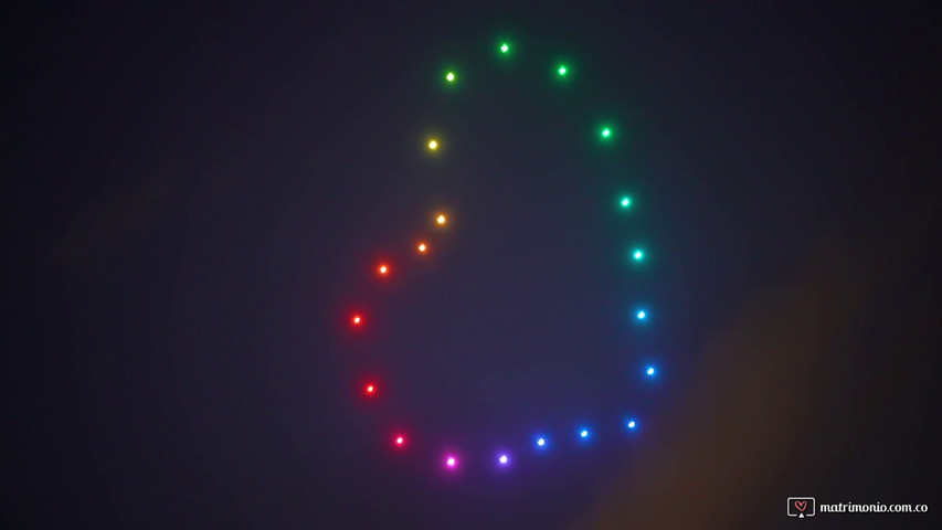 Drone light show