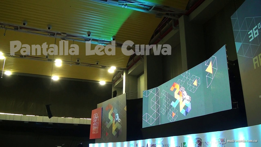 Pantalla Led Curva