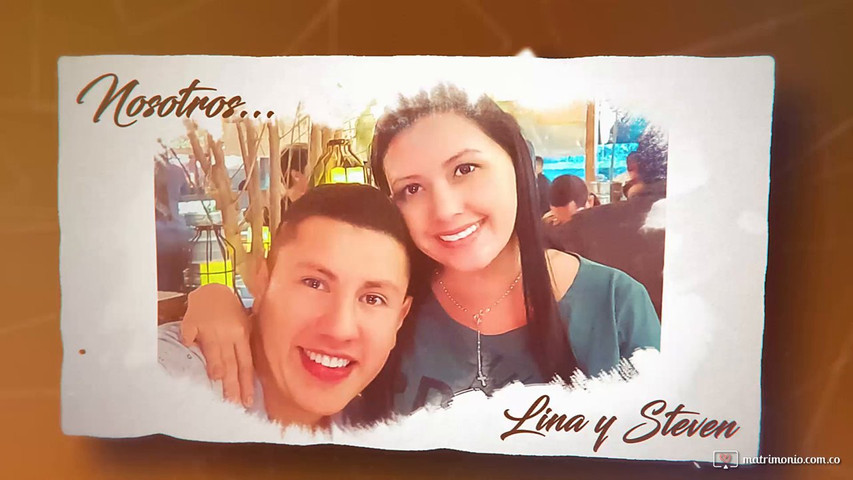 Invitación a boda Lina y Steven 