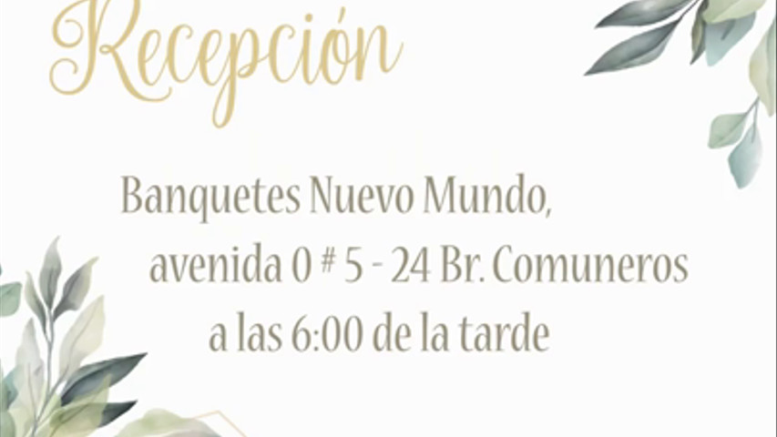 Invitación digital