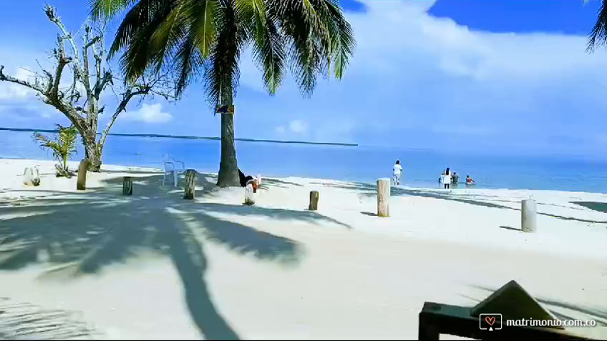 Espacio en la playa para ceremonia