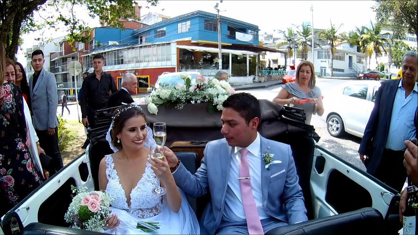 Primera Boda en JeronimoVW "Alexandra&Santiago" Manizales Agosto 18 -2018.