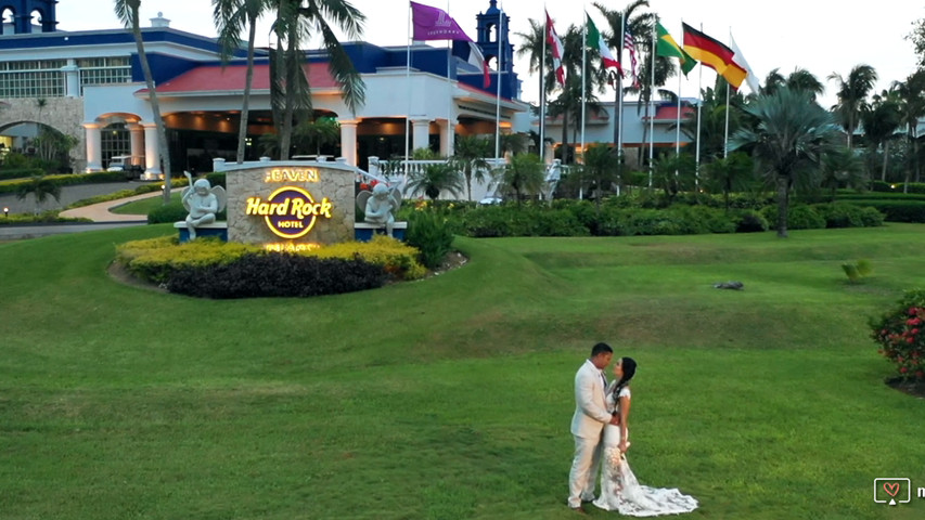 Aleja y Gerson Hard Rock Hotel Riviera Maya, México