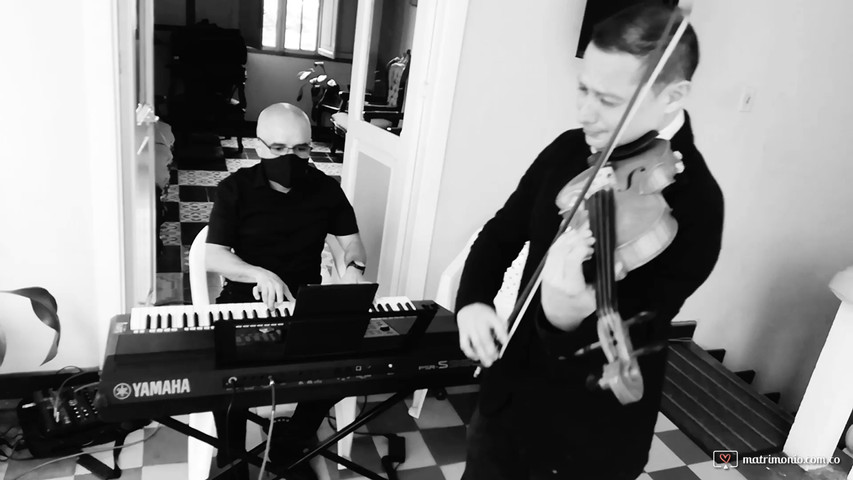 Piano y violín