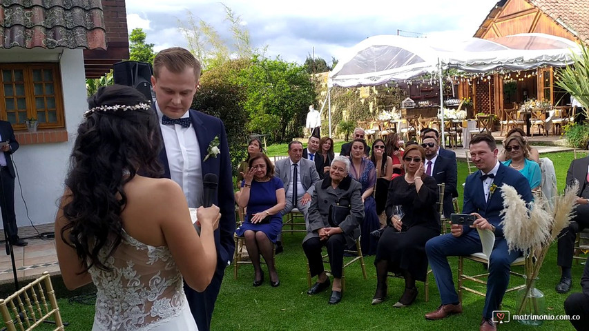 Boda oficiada en Hacienda Daiva