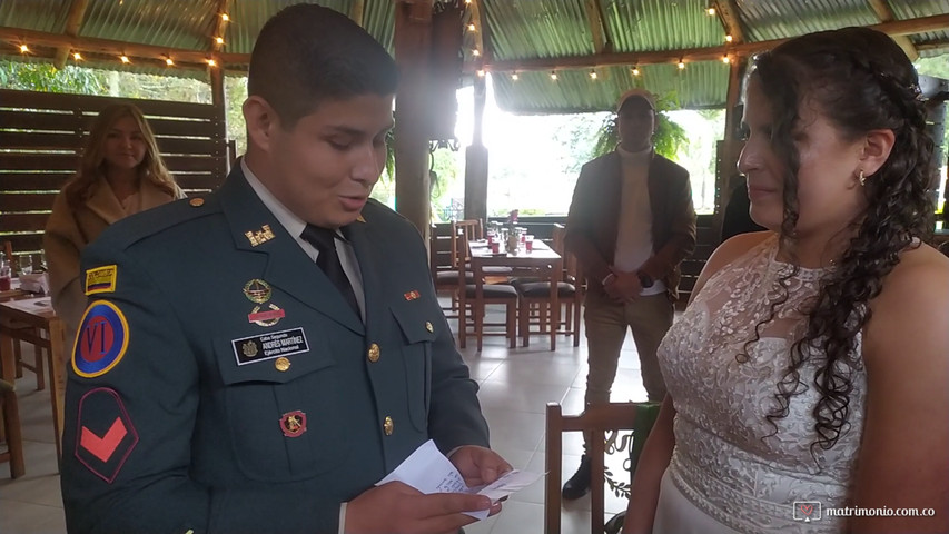 Oficiando la primera Boda de 2023 Mauricio Giral