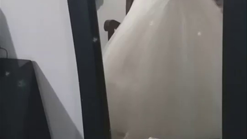 Hermoso vestido de novia