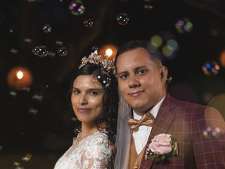 El matrimonio de Sharon y Esteban