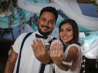 El matrimonio de Alejandra y Santiago