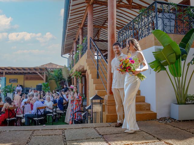 El matrimonio de Juan Camilo y Gaëlle Alba en Barichara, Santander 4