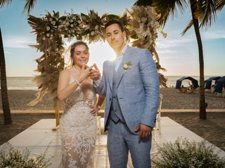 El matrimonio de Natalia y David