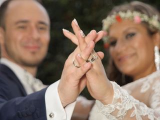 El matrimonio de Daniela y David