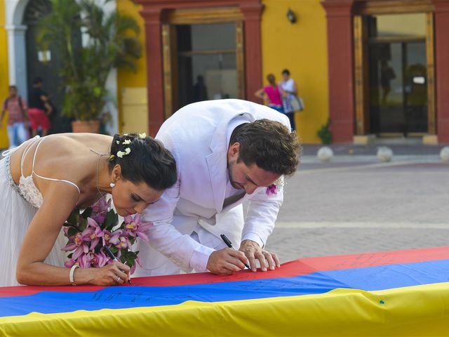 El matrimonio de Germán y Claudia en Cartagena, Bolívar 69