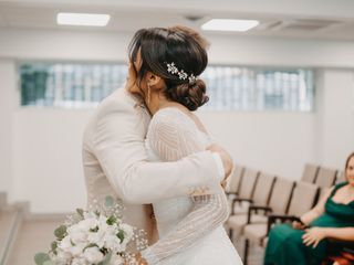 El matrimonio de Génesis y Arthur
