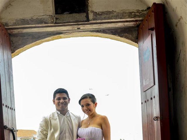 El matrimonio de Jhon y Loly en Cartagena, Bolívar 14