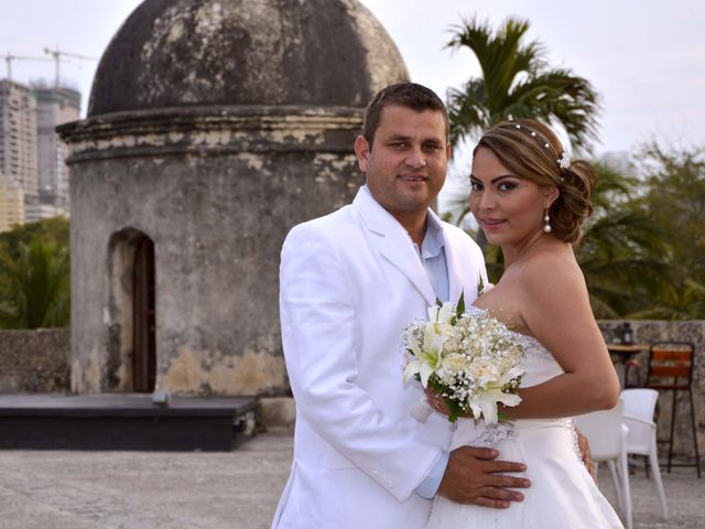 El matrimonio de Rossana y Leonardo en Cartagena, Bolívar 1