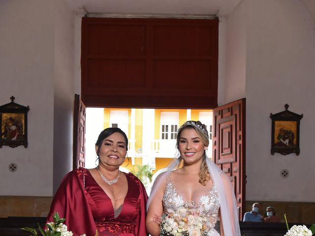 El matrimonio de Dayana y Erik en Cartagena, Bolívar 21