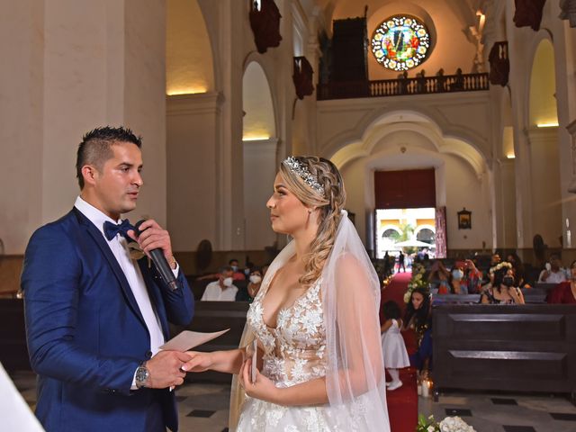 El matrimonio de Dayana y Erik en Cartagena, Bolívar 24