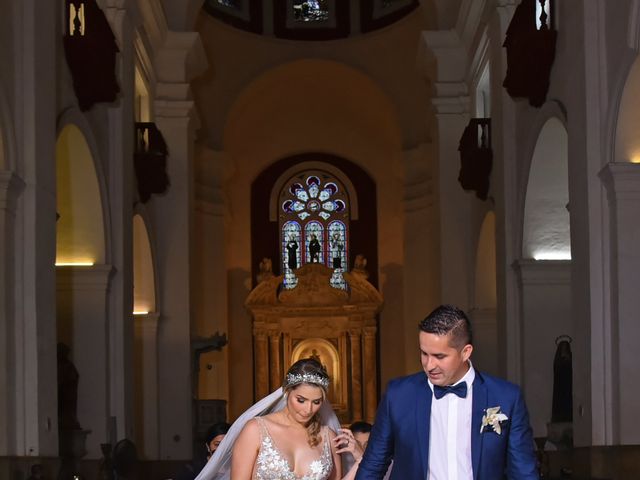 El matrimonio de Dayana y Erik en Cartagena, Bolívar 33