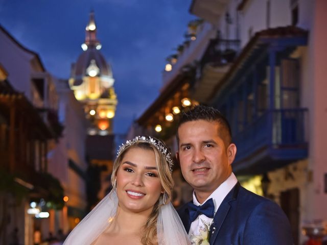 El matrimonio de Dayana y Erik en Cartagena, Bolívar 39