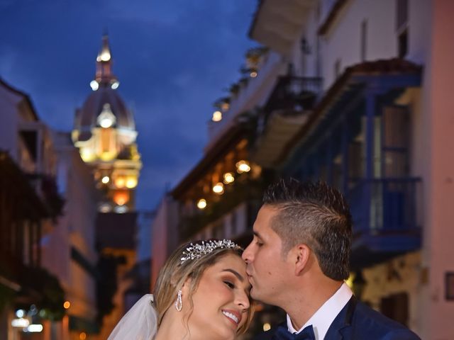 El matrimonio de Dayana y Erik en Cartagena, Bolívar 40