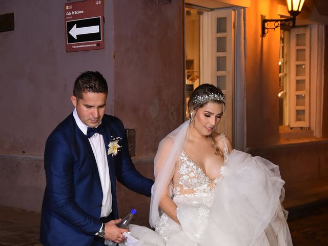El matrimonio de Dayana y Erik en Cartagena, Bolívar 44