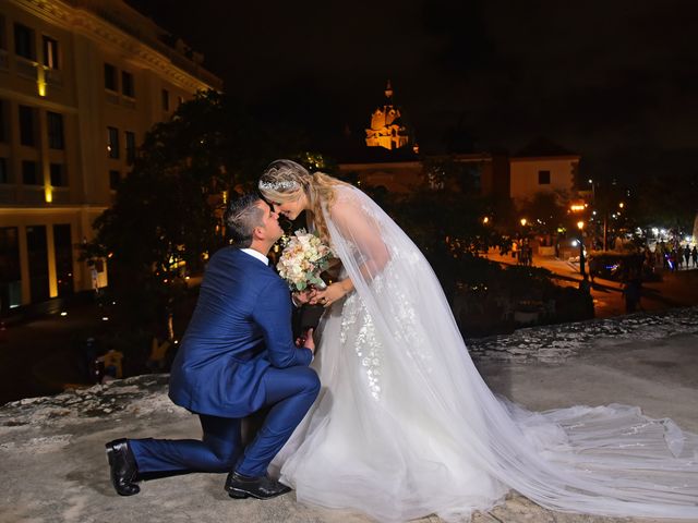 El matrimonio de Dayana y Erik en Cartagena, Bolívar 47