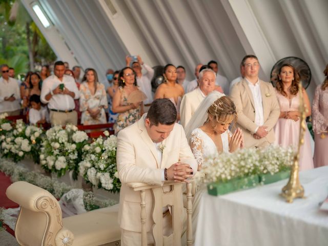 El matrimonio de Mario y María en Santa Marta, Magdalena 39