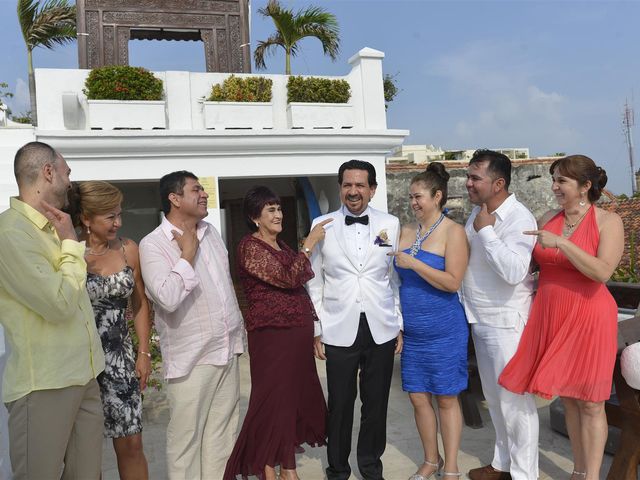 El matrimonio de Robert y María Alejandra en Cartagena, Bolívar 15