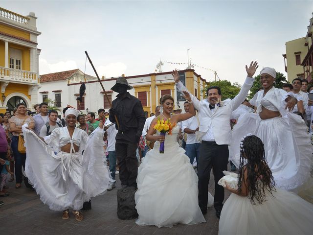 El matrimonio de Robert y María Alejandra en Cartagena, Bolívar 25