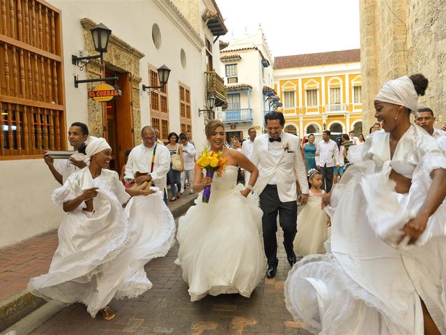 El matrimonio de Robert y María Alejandra en Cartagena, Bolívar 26