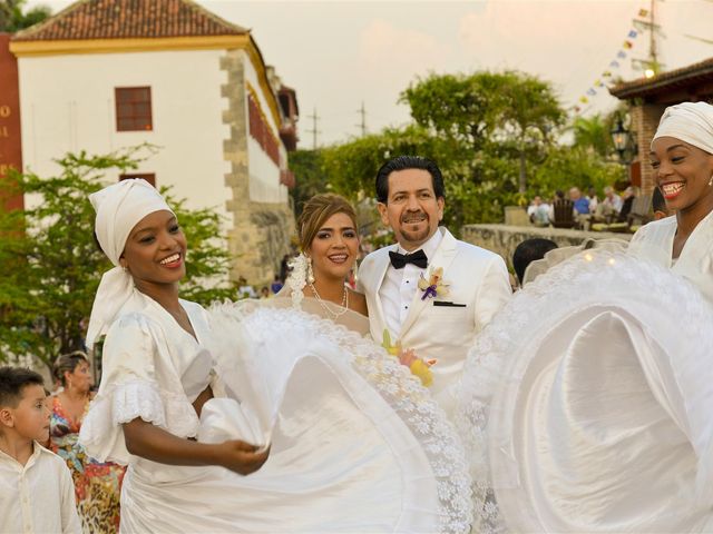 El matrimonio de Robert y María Alejandra en Cartagena, Bolívar 28
