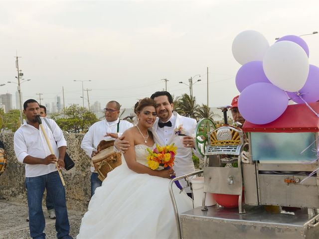 El matrimonio de Robert y María Alejandra en Cartagena, Bolívar 30
