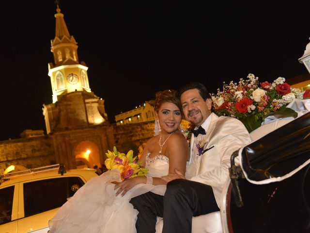 El matrimonio de Robert y María Alejandra en Cartagena, Bolívar 32