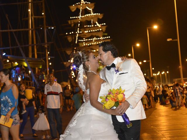 El matrimonio de Robert y María Alejandra en Cartagena, Bolívar 1
