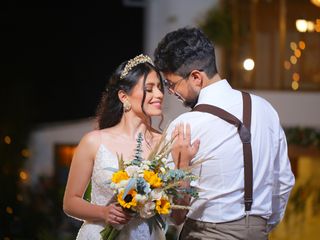 El matrimonio de Helen y Andrés