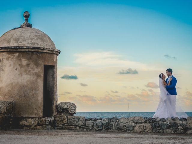 El matrimonio de Andrés y Ladini en Cartagena, Bolívar 8