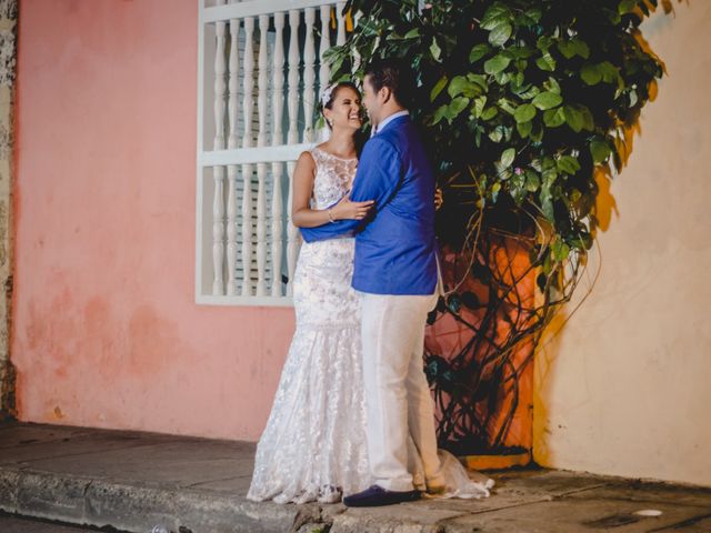 El matrimonio de Andrés y Ladini en Cartagena, Bolívar 10