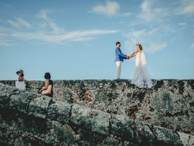 El matrimonio de Andrés y Ladini en Cartagena, Bolívar 31