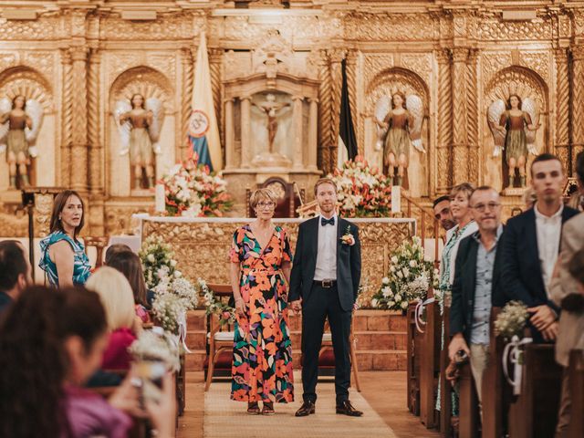 El matrimonio de Nathalia y Jerôme en Villa de Leyva, Boyacá 27