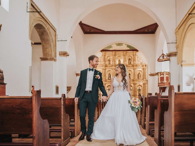 El matrimonio de Nathalia y Jerôme en Villa de Leyva, Boyacá 34