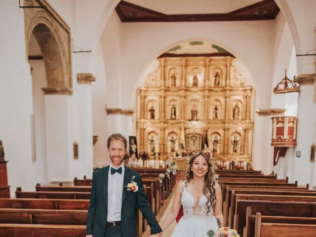 El matrimonio de Nathalia y Jerôme en Villa de Leyva, Boyacá 35