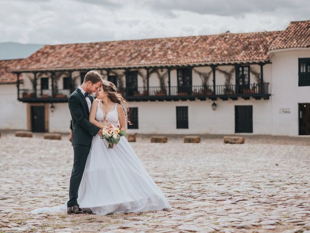 El matrimonio de Nathalia y Jerôme en Villa de Leyva, Boyacá 43