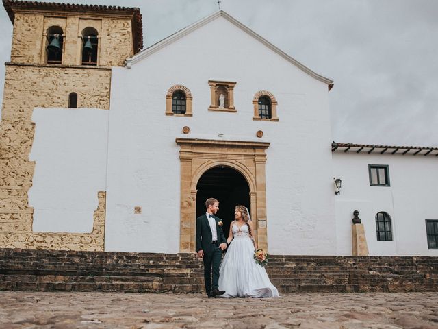 El matrimonio de Nathalia y Jerôme en Villa de Leyva, Boyacá 44