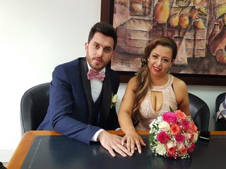 El matrimonio de Patricia y Óscar