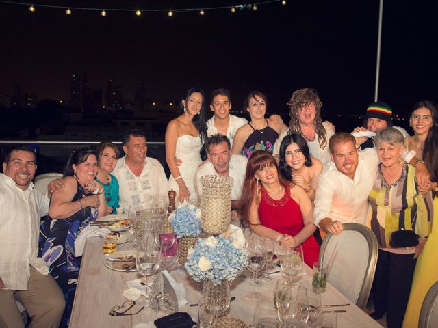 El matrimonio de Juan y Angie  en Cartagena, Bolívar 39