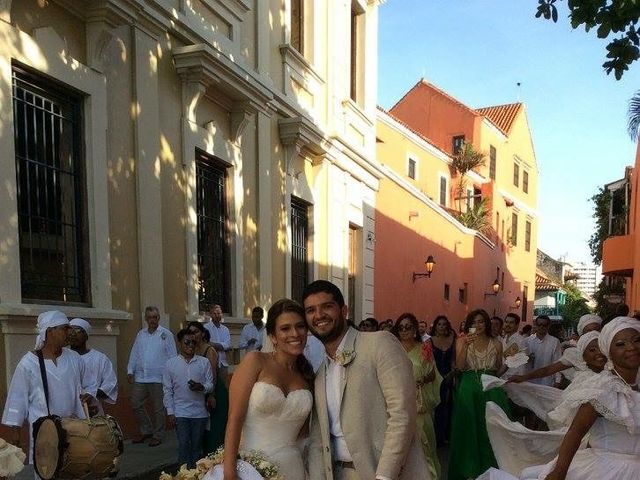 El matrimonio de Santiago y Natalia  en Cartagena, Bolívar 16