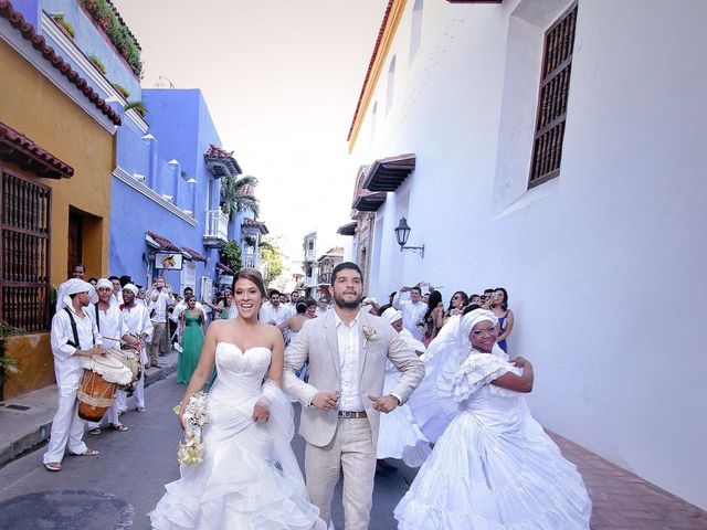 El matrimonio de Santiago y Natalia  en Cartagena, Bolívar 30